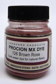 Procion MX Dye Färbepulver 19g brown rose